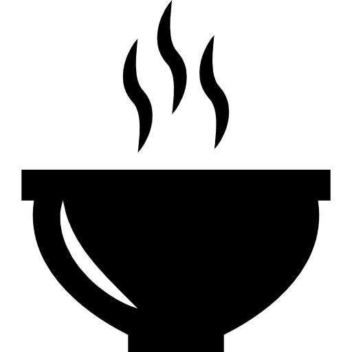 Hot food bowl food hot foods icon