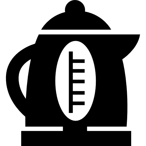 Electrical kettle tool side view kitchen tools machine icon