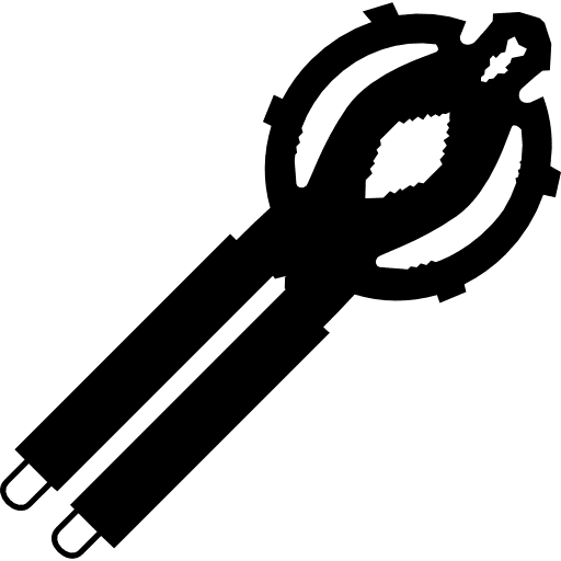 Opener in diagonal position kitchen opener open icon