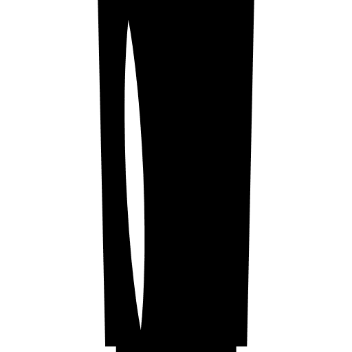 Black glass tools black tools and utensils icon