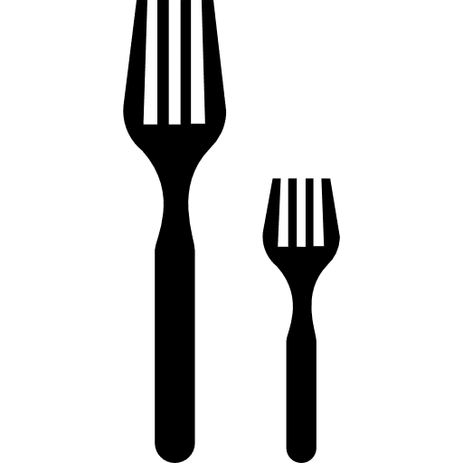 Forks fork couple tools icon