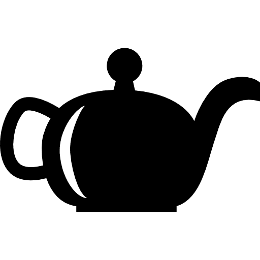 Teapot pot drink beverage icon