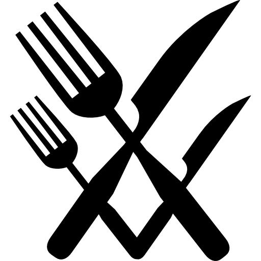 Cutlery eating kitchen pack kitchen icon