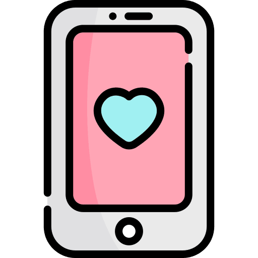 Phone communications app technology icon