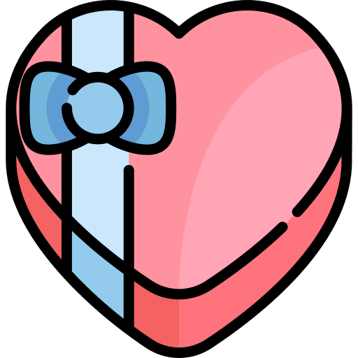 Chocolates romantic sweets romanticism icon