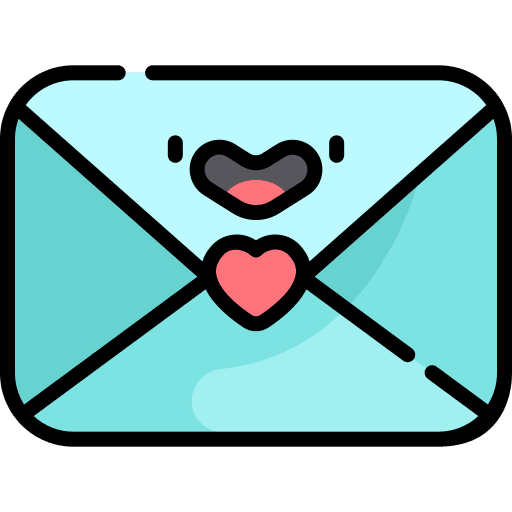 Envelope message other valentines day icon