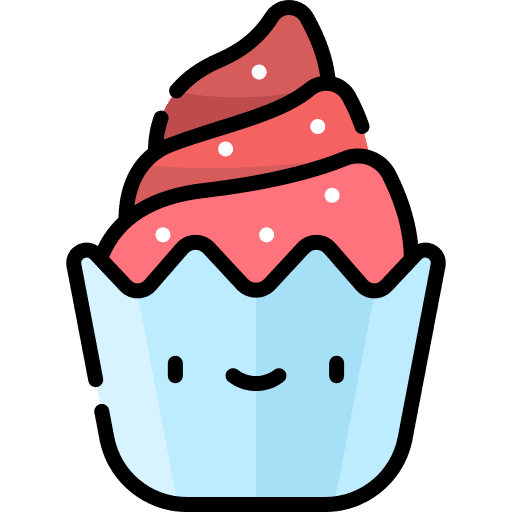 Muffin sweet muffin baked icon