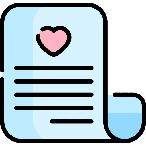 Love letter romance love letter romantic icon