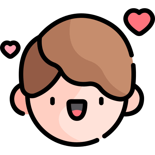 Boy user people young icon