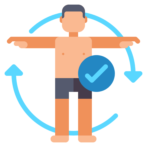 Physiology anthropology art education icon