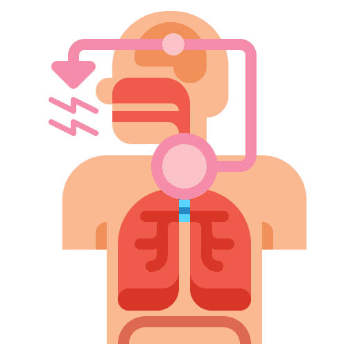 Cough healthcare and medical illness cough icon