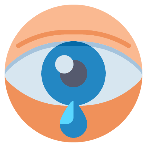 Tears anatomy eye tear icon