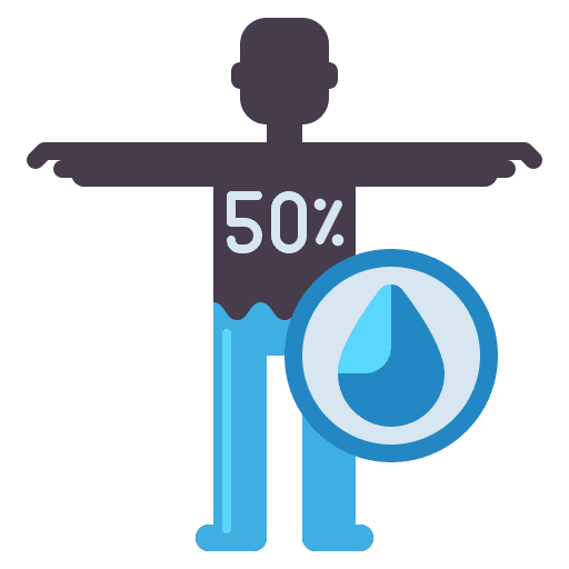 Water drop healthcare and medical anatomy water icon
