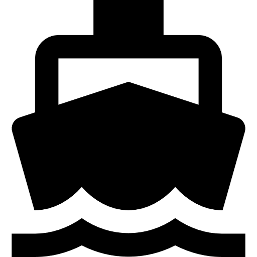 Boat ship sea transport icon