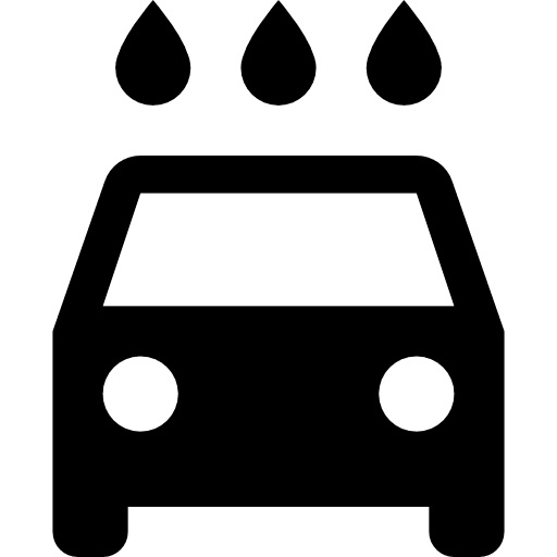 Car wash automobile washing cars icon