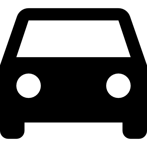 Car driving journey vehicle icon