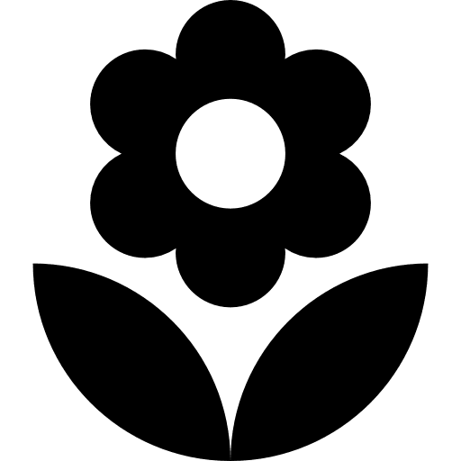 Flower petals flower blossom icon