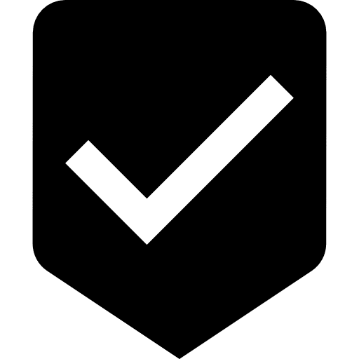 Signal checked location place icon