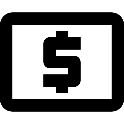 Dollar dollar business and finance money icon