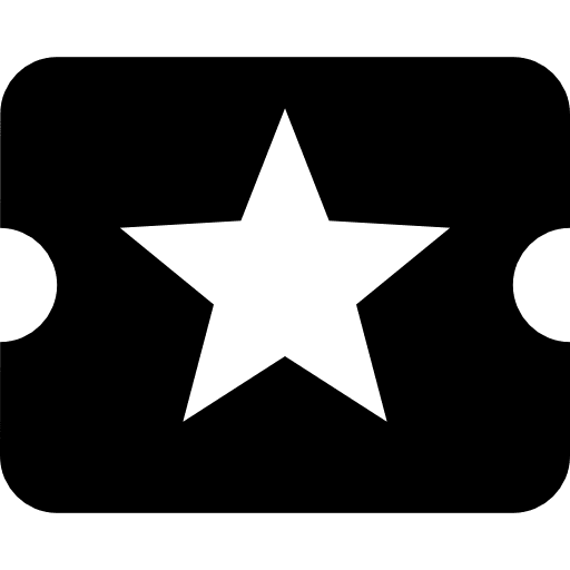 Ticket magic show pass show icon