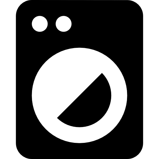 Washing machine cleaning housekeeping clean icon