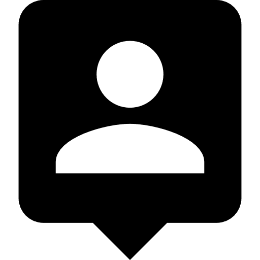 Pin signs person maps and location icon