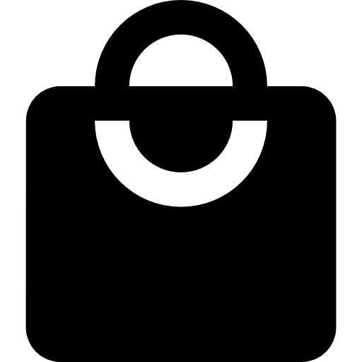 Shopping bag commerce and shopping bag commerce icon