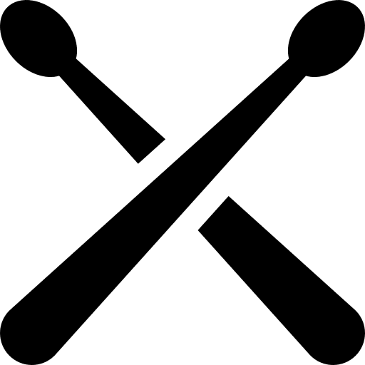 Drumsticks percussion instrument music drumsticks icon