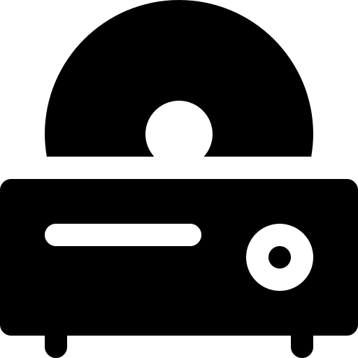 Cd player cd player dvd music and multimedia icon