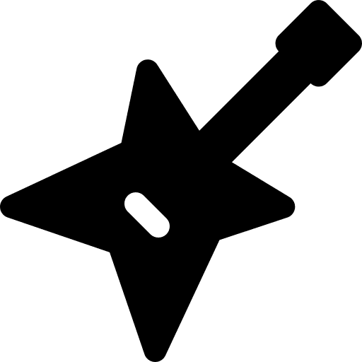 Electric guitar electric guitar orchestra music and multimedia icon