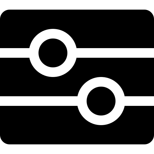 Equalizer music and multimedia mixer music player icon