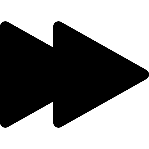 Fast forward multimedia option music and multimedia fast forward icon