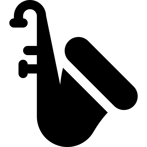 Saxophone wind instrument saxophone jazz icon