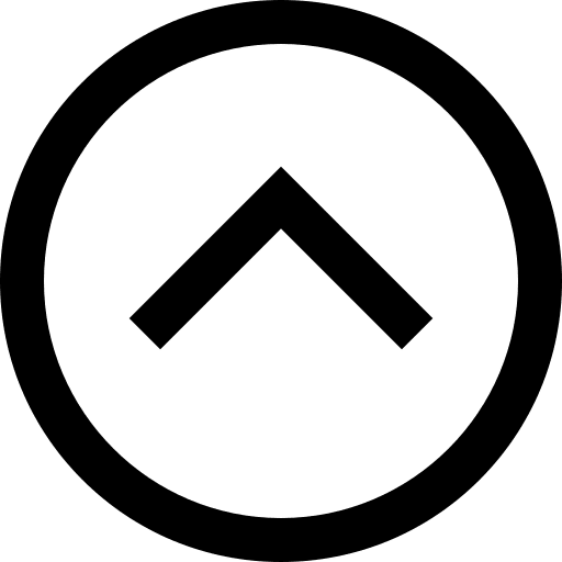 Chevron multimedia option orientation up arrow icon