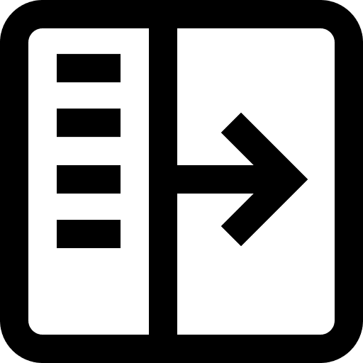 Show user interface panel app icon