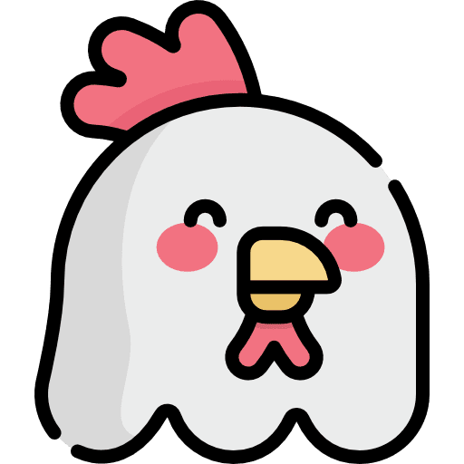 Chicken barbeque animals animal kingdom icon