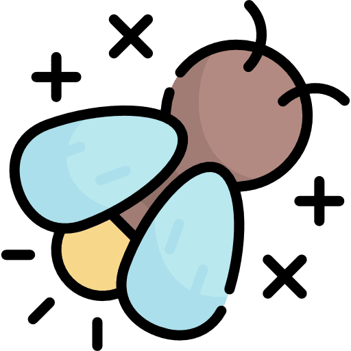 Firefly insect bug animals icon
