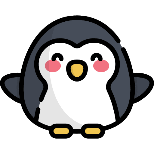 Penguin animal penguin christmas icon
