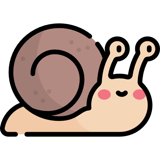 Snail snails animal kingdom slow icon