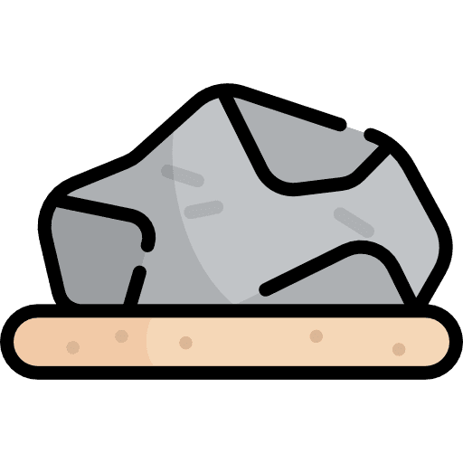 Stone medical mineral stones health icon