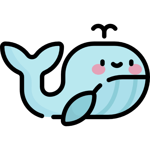 Whale whales mammal ocean icon