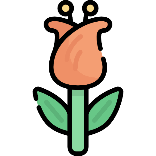 Flower flowers botanical nature icon