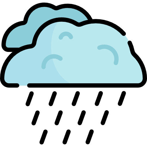 Rain rain weather rainy icon