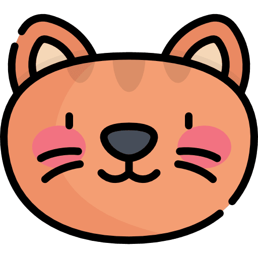 Cat cute nature breed icon