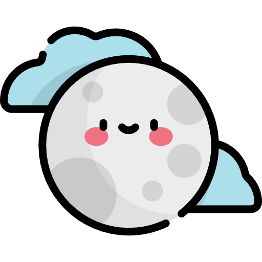 Moon miscellaneous astronomy earth icon