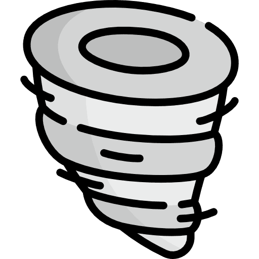 Twister tornado twister whirlwind icon