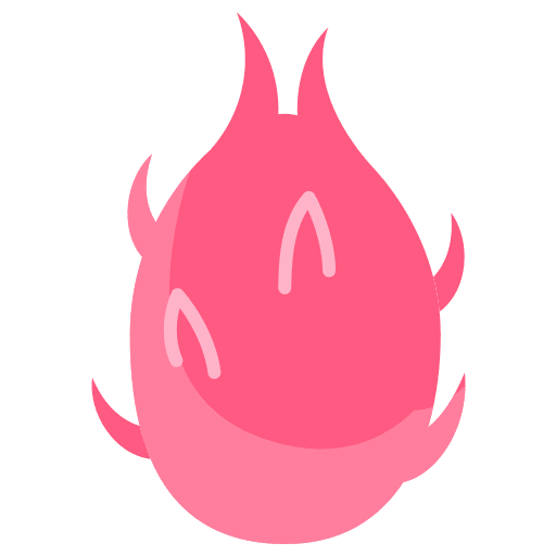 Dragon fruit dragon fruit food and restaurant organic icon