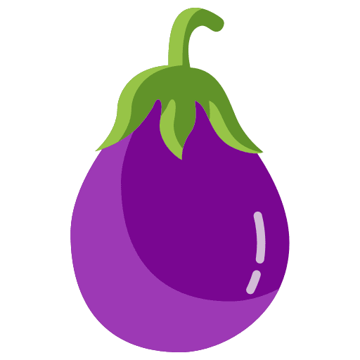 Eggplant nutrition eggplant diet icon