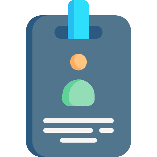 Badge job badge pass icon