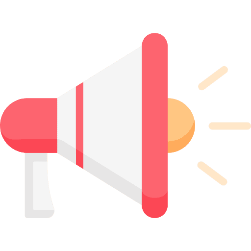 Megaphone shout tools and utensils loudspeaker icon